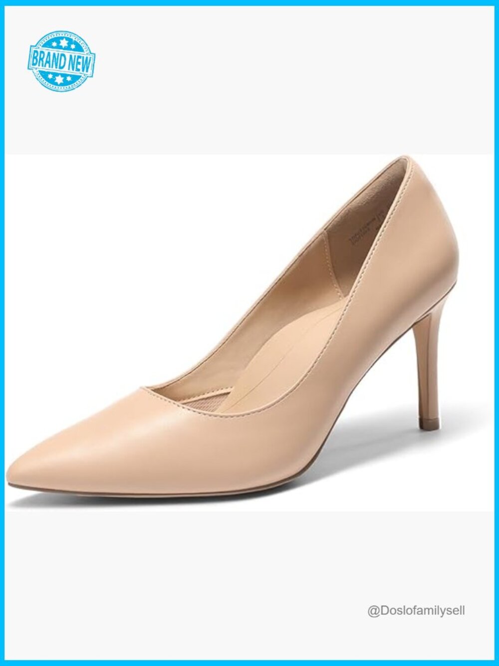 Pointed Toe Stiletto Heels Elegant Chic Dress Pumps Office Wedding Comfortable